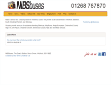 Tablet Screenshot of nibsbuses.com